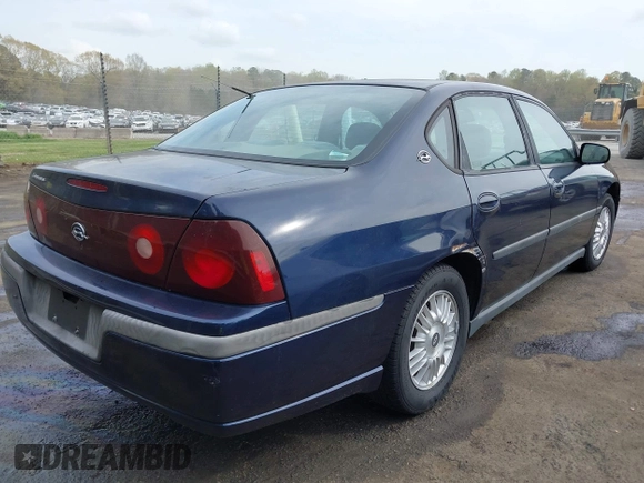2001 Chevrolet Impala with VIN 2G1WF55K719377229, listed as a IAAI auction lot 41924869 with 217,219 mi miles and . Bid and sale history available at DreamBid. Image 4.