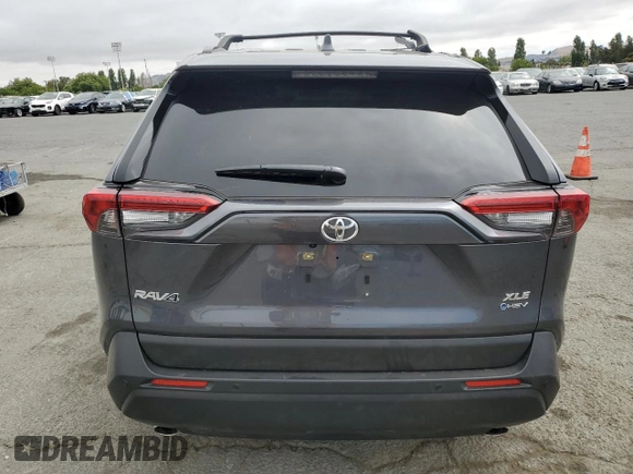 2025 Toyota RAV4 Hybrid XLE Premium z VIN JTMB6RFV0SD152726, wystawiony jako Copart lot #59849005 z przebiegiem 21 115 mil mil oraz Szkoda całkowita • Salvage title. Historia ofert i sprzedaży dostępna na DreamBid. Obrazek 6.