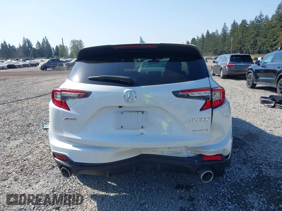 2020 Acura RDX w/A-Spec Pkg with VIN 5J8TC2H61LL013353, listed as a IAAI auction lot 42108607 with 52,481 mi miles. Bid and sale history available at carsss.com. Image 6.