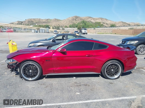 2019 Ford Mustang GT z VIN 1FA6P8CF1K5169685, wystawiony jako IAAI lot #42087297 z przebiegiem 76 612 mil mil oraz . Historia ofert i sprzedaży dostępna na DreamBid. Obrazek 15.