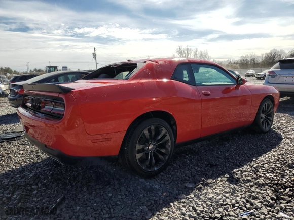 2019 Dodge Challenger SXT with VIN 2C3CDZAG7KH691726, listed as a Copart auction lot 46351535 with 42,078 mi miles and Salvage Title. Bid and sale history available at carsss.com. Image 3.