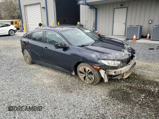 2016 Honda Civic Sedan EX-L with VIN 19XFC1F74GE025416, listed as a Copart auction lot 48237825 with 157,272 mi miles and Salvage Title. Bid and sale history available at carsss.com. Image 11.