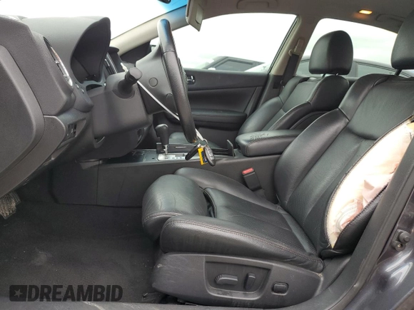2012 Nissan Maxima S with VIN 1N4AA5APXCC858742, listed as a Copart auction lot 60454885 with 131,611 mi miles and Salvage title. Bid and sale history available at DreamBid. Image 7.