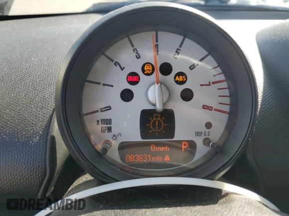 2014 MINI Countryman S with VIN WMWZC3C5XEWP25792, listed as a Copart auction lot 58583455 with 83,831 mi miles and Salvage title. Bid and sale history available at DreamBid. Image 9.