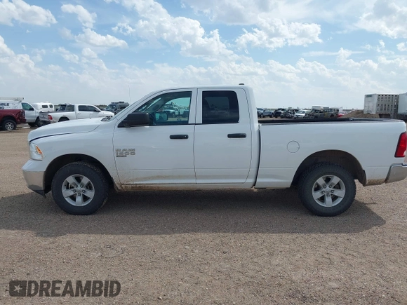 2019 Ram 1500 Tradesman z VIN 1C6RR7FG6KS590438, wystawiony jako IAAI lot #42086963 z przebiegiem 81 328 mil mil oraz . Historia ofert i sprzedaży dostępna na DreamBid. Obrazek 14.