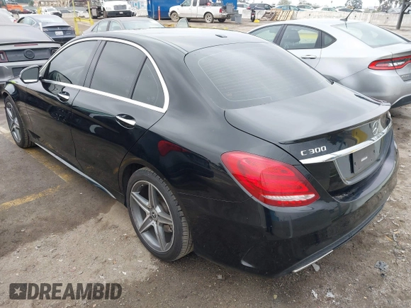 2016 Mercedes-Benz C 300 Luxury with VIN 55SWF4KB6GU111323, listed as a IAAI auction lot 41885504 with 100,915 mi miles and . Bid and sale history available at carsss.com. Image 3.