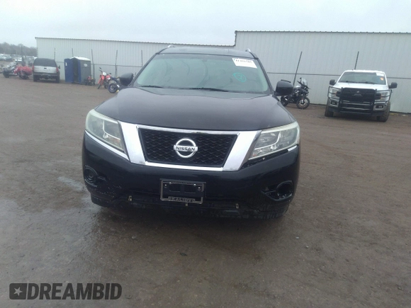 2014 Nissan Pathfinder SL with VIN 5N1AR2MM7EC718018, listed as a IAAI auction lot 41491505 with 153,343 mi miles and . Bid and sale history available at carsss.com. Image 12.