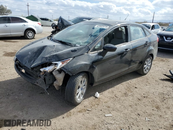 2012 Ford Fiesta SE with VIN 3FADP4BJ8CM112255, listed as a Copart auction lot 42932575 with 136,534 mi miles and Salvage Title. Bid and sale history available at DreamBid. Image 1.