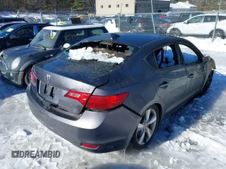 2015 Acura ILX with VIN 19VDE1F30FE006027, listed as a IAAI auction lot 41556706 with 1 mi miles. Bid and sale history available at carsss.com. Image 4.
