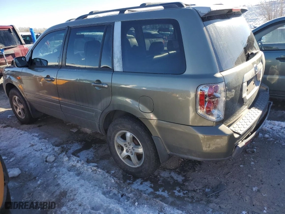 2007 Honda Pilot EX-L with VIN 5FNYF18597B027586, listed as a Copart auction lot 84272254 with 180,892 mi miles and Salvage Title. Bid and sale history available at carsss.com. Image 2.
