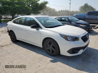 2021 Subaru Legacy Sport with VIN 4S3BWAH67M3014729, listed as a Copart auction lot 68991634 with 39,241 mi miles and Salvage Title. Bid and sale history available at carsss.com. Image 4.