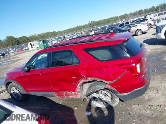 2020 Ford Explorer XLT with VIN 1FMSK7DH6LGA23236, listed as a IAAI auction lot 41733624 with 116,556 mi miles. Bid and sale history available at carsss.com. Image 14.