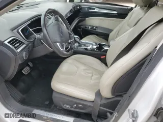 2015 Ford Fusion Titanium Hybrid with VIN 3FA6P0RU5FR225122, listed as a Copart auction lot 46176095 with 144,749 mi miles and Salvage Title. Bid and sale history available at carsss.com. Image 7.