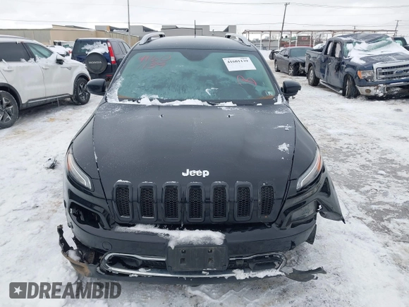2018 Jeep Cherokee Limited with VIN 1C4PJMDB9JD564528, listed as a IAAI auction lot 41601139 with 110,711 mi miles. Bid and sale history available at carsss.com. Image 12.