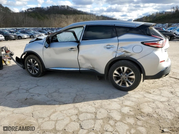 2017 Nissan Murano SL with VIN 5N1AZ2MHXHN141268, listed as a Copart auction lot 86884204 with 152,197 mi miles and Salvage Title. Bid and sale history available at carsss.com. Image 2.