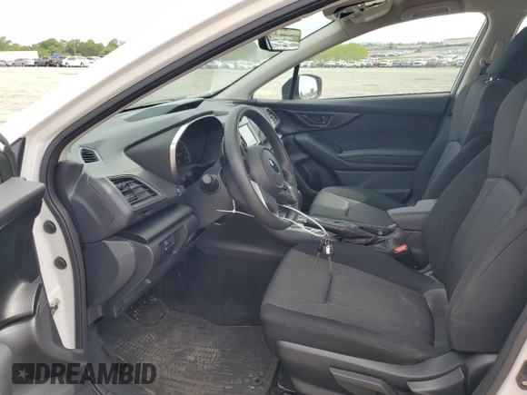 2017 Subaru Impreza Premium with VIN 4S3GTAB6XH3725774, listed as a Copart auction lot 52583855 with 45,258 mi miles and Salvage title. Bid and sale history available at DreamBid. Image 7.