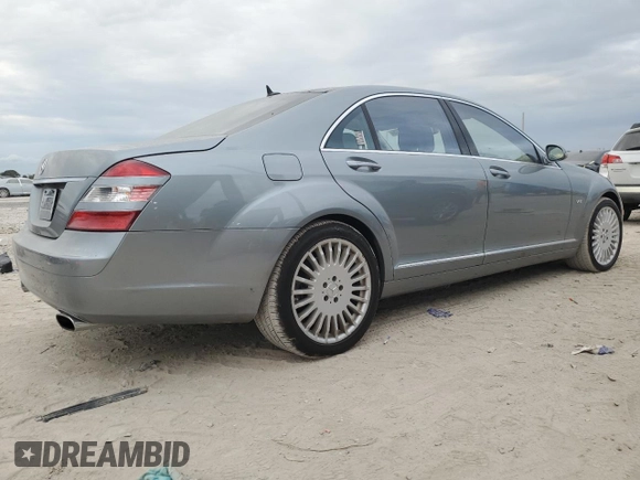 2007 Mercedes-Benz S 600 с VIN WDDNG76X97A089883, выставлен на аукционе Copart как лот 88955775 с пробегом 26 134 миль миль и Списание • Salvage title. История ставок и продаж доступна на DreamBid. Изображение 3.