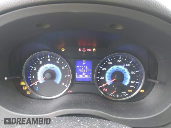 2014 Subaru Crosstrek Touring with VIN JF2GPBKC7EH240220, listed as a IAAI auction lot 42082270 with 176,033 mi miles and . Bid and sale history available at DreamBid. Image 7.