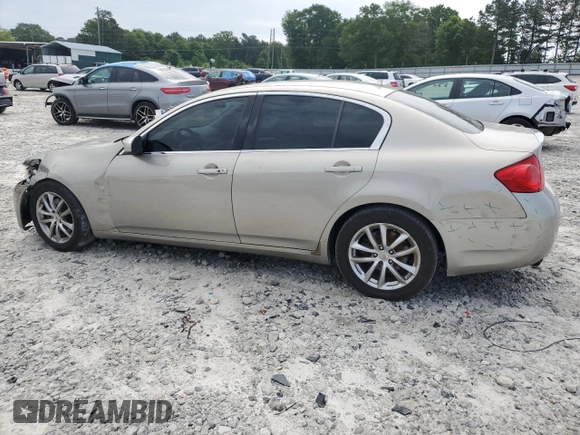 2008 Infiniti G35 Journey with VIN JNKBV61E78M207432, listed as a Copart auction lot 55202535 with 149,642 mi miles and Salvage Title. Bid and sale history available at DreamBid. Image 2.