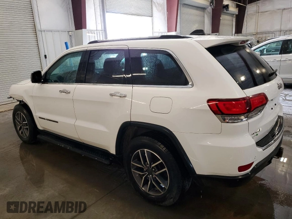 2020 Jeep Grand Cherokee Limited with VIN 1C4RJFBGXLC417100, listed as a Copart auction lot 62061775 with 105,832 mi miles and Salvage title. Bid and sale history available at DreamBid. Image 2.