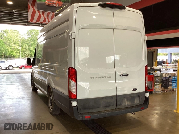 2023 Ford Transit Cargo with VIN 1FTBR3X85PKA62343, listed as a IAAI auction lot 42214489 with 35,785 mi miles and . Bid and sale history available at DreamBid. Image 1.