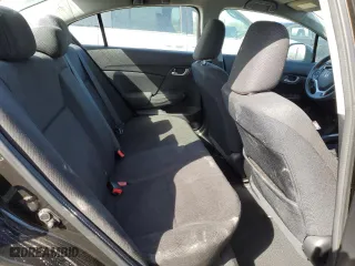 2013 Honda Civic Sdn LX with VIN 19XFB2F57DE010895, listed as a Copart auction lot 49574075 with 152,246 mi miles and Salvage Title. Bid and sale history available at carsss.com. Image 10.