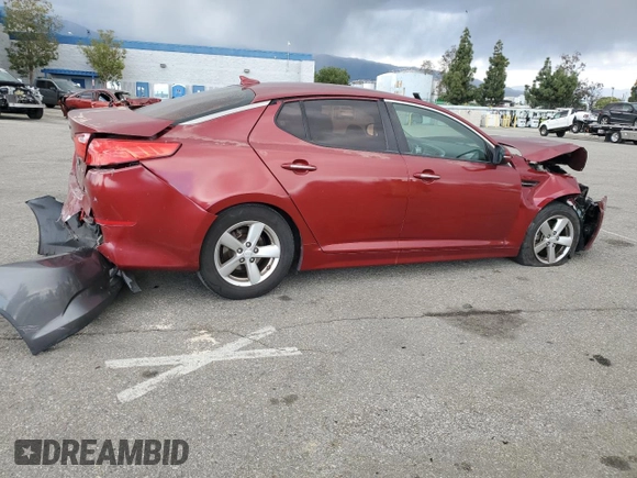 2015 Kia Optima LX with VIN 5XXGM4A79FG501062, listed as a Copart auction lot 51776395 with 112,489 mi miles and Salvage Title. Bid and sale history available at carsss.com. Image 3.