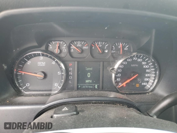 2018 Chevrolet Silverado 1500 Work Truck with VIN 1GCRCNEH5JZ359500, listed as a Copart auction lot 48953105 with 207,814 mi miles and Salvage Title. Bid and sale history available at carsss.com. Image 9.