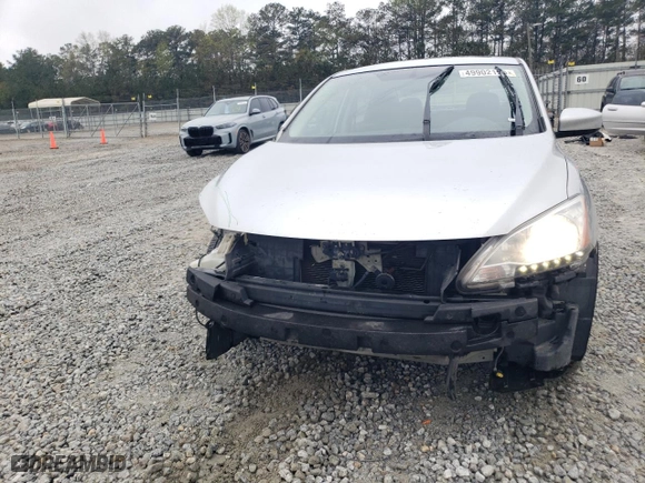2013 Nissan Sentra SR with VIN 3N1AB7AP7DL621542, listed as a Copart auction lot 49902195 with 168,129 mi miles and Salvage Title. Bid and sale history available at carsss.com. Image 5.
