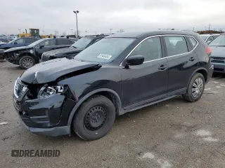 2017 Nissan Rogue S with VIN KNMAT2MT9HP566933, listed as a Copart auction lot 81948404 with 184,608 mi miles and Salvage Title. Bid and sale history available at DreamBid. Image 1.