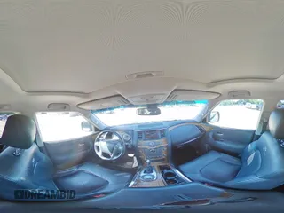 2012 Infiniti QX56 7-passenger with VIN JN8AZ2NF6C9518895, listed as a Copart auction lot 61084975 with 228,628 mi miles and Salvage title. Bid and sale history available at DreamBid. Image 15.