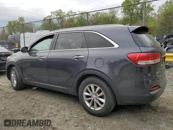 2017 Kia Sorento LX with VIN 5XYPGDA38HG327987, listed as a Copart auction lot 53922925 with 134,047 mi miles and Clean Title. Bid and sale history available at carsss.com. Image 2.