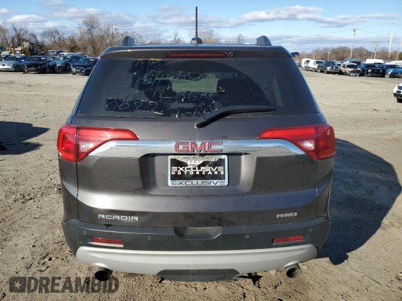 2019 GMC Acadia SLE with VIN 1GKKNSLS8KZ120022, listed as a Copart auction lot 86778374 with 85,155 mi miles and Salvage Title. Bid and sale history available at DreamBid. Image 6.