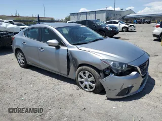 2015 Mazda 3 i Sport with VIN 3MZBM1U7XFM208710, listed as a Copart auction lot 60156625 with 86,748 mi miles and Salvage title. Bid and sale history available at DreamBid. Image 4.