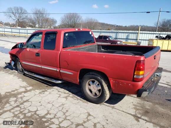2002 GMC Sierra 1500 SLE with VIN 2GTEC19V621170940, listed as a Copart auction lot 42426364 with 240,149 mi miles and Salvage Title. Bid and sale history available at carsss.com. Image 2.