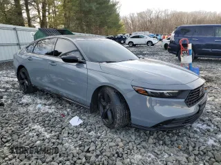 2023 Honda Accord Sport-L with VIN 1HGCY2F7XPA029517, listed as a Copart auction lot 63848945 with 51,195 mi miles and Salvage title. Bid and sale history available at DreamBid. Image 4.
