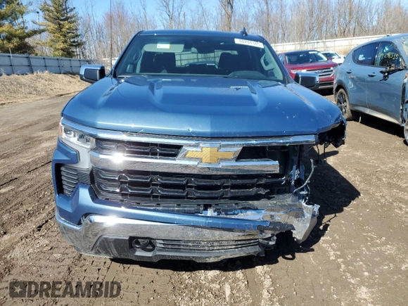 2024 Chevrolet Silverado 1500 LT with VIN 1GCPDKEK2RZ400448, listed as a Copart auction lot 48744185 with 11,012 mi miles and Salvage Title. Bid and sale history available at carsss.com. Image 5.