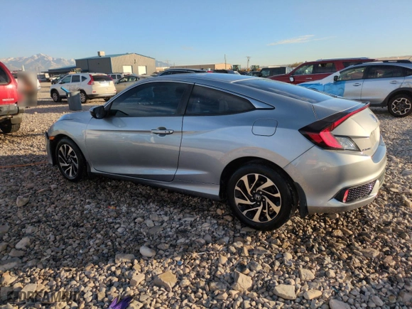 2016 Honda Civic Coupe LX-P with VIN 2HGFC4B00GH312137, listed as a Copart auction lot 81410724 with NaN miles and Salvage Title. Bid and sale history available at carsss.com. Image 2.