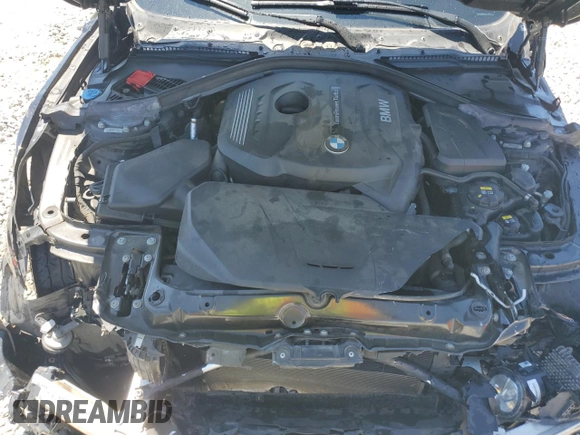 2018 BMW 3 Series 330i xDrive with VIN WBA8D9C54JEM35107, listed as a Copart auction lot 55878485 with 65,211 mi miles and Salvage title. Bid and sale history available at DreamBid. Image 11.