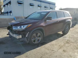 2017 Toyota Highlander Limited with VIN 5TDDZRFH1HS428693, listed as a Copart auction lot 51291655 with 171,621 mi miles and Salvage title. Bid and sale history available at DreamBid. Image 1.