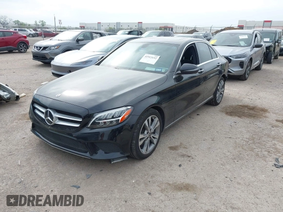 2019 Mercedes-Benz C 300 with VIN 55SWF8DB5KU311624, listed as a IAAI auction lot 41913152 with 75,656 mi miles and . Bid and sale history available at DreamBid. Image 2.