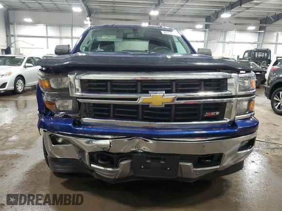 2014 Chevrolet Silverado 1500 LT with VIN 1GCVKREC4EZ167648, listed as a Copart auction lot 86758534 with 110,941 mi miles and Salvage Title. Bid and sale history available at carsss.com. Image 5.