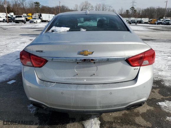 2014 Chevrolet Impala LTZ with VIN 2G1145SL0E9276522, listed as a Copart auction lot 42216705 with 210,263 mi miles and Salvage Title. Bid and sale history available at carsss.com. Image 6.
