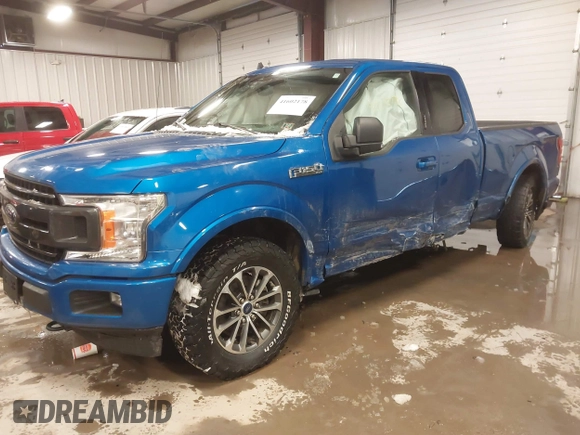 2019 Ford F-150 XL with VIN 1FTFX1E40KFA99961, listed as a IAAI auction lot 41602178 with 79,844 mi miles. Bid and sale history available at carsss.com. Image 19.