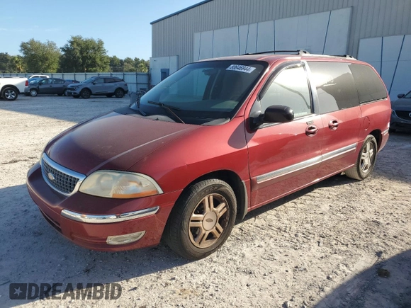 2002 Ford Windstar SE с VIN 2FMZA52402BA11529, выставлен на аукционе Copart как лот 80646944 с пробегом Не указан миль и Списание • Salvage title. История ставок и продаж доступна на DreamBid. Изображение 1.