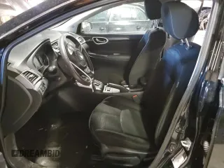 2017 Nissan Sentra S with VIN 3N1AB7AP2HY235619, listed as a Copart auction lot 44982005 with 78,040 mi miles and Salvage Title. Bid and sale history available at carsss.com. Image 7.