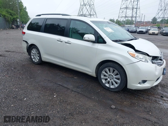 2014 Toyota Sienna Limited with VIN 5TDDK3DC4ES081882, listed as a IAAI auction lot 42270167 with 58,723 mi miles and . Bid and sale history available at DreamBid. Image 1.