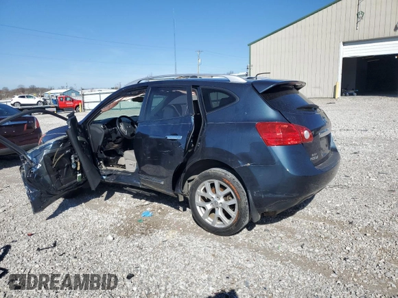 2013 Nissan Rogue SL with VIN JN8AS5MT4DW515140, listed as a Copart auction lot 50044785 with 126,002 mi miles and Salvage Title. Bid and sale history available at carsss.com. Image 2.