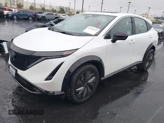 2024 Nissan ARIYA Evolve+ z VIN JN1BF0BAXRM435453, wystawiony jako IAAI lot #41745123 z przebiegiem 5 565 mil mil oraz . Historia ofert i sprzedaży dostępna na DreamBid. Obrazek 2.