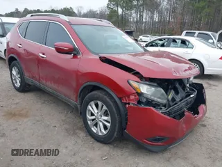 2014 Nissan Rogue SV with VIN 5N1AT2MVXEC810816, listed as a IAAI auction lot 41525787 with 108,457 mi miles. Bid and sale history available at carsss.com. Image 1.